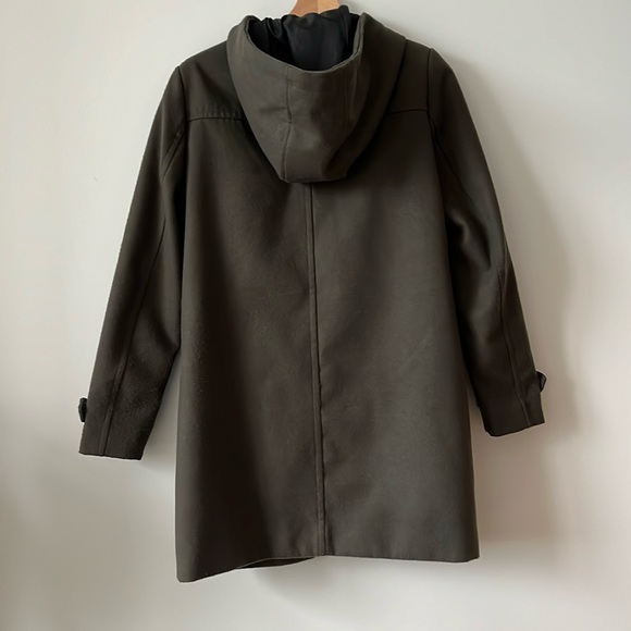 Dark Olive Vero Moda Coat - Picture 3 of 5